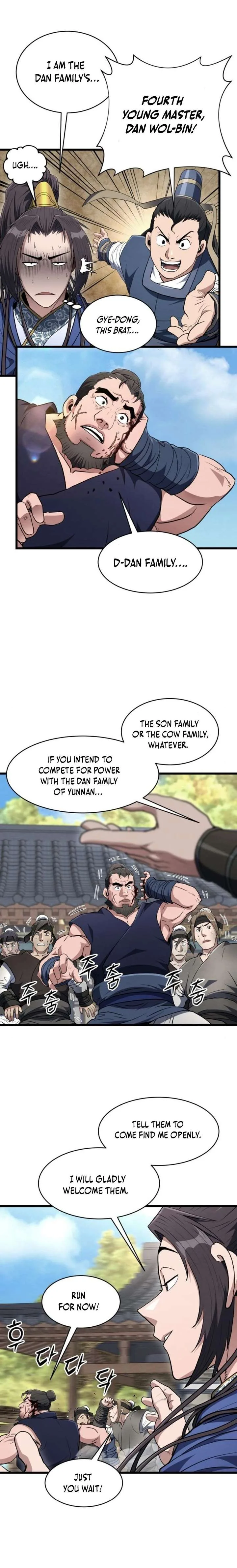 The Dan Family’s Good-For-Nothing Is Too Strong Chapter 38 page 7