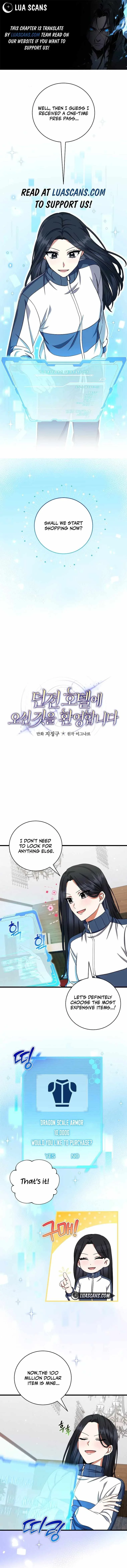 Welcome to Dungeon Hotel Chapter 6 page 2
