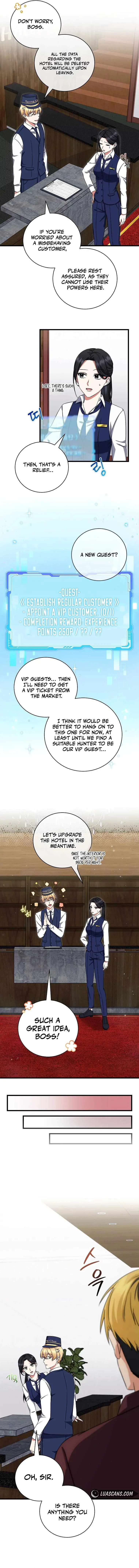 Welcome to Dungeon Hotel Chapter 9 page 9