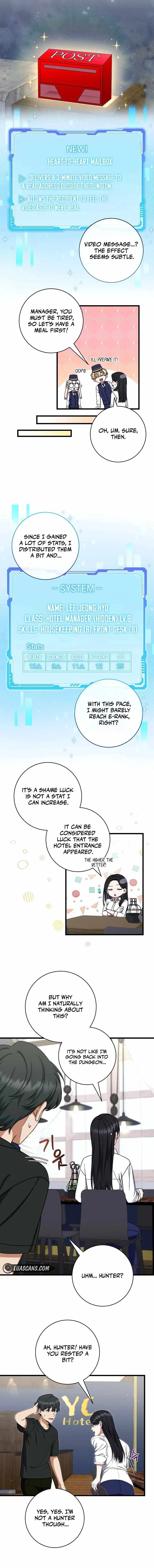 Welcome to Dungeon Hotel Chapter 15 page 8