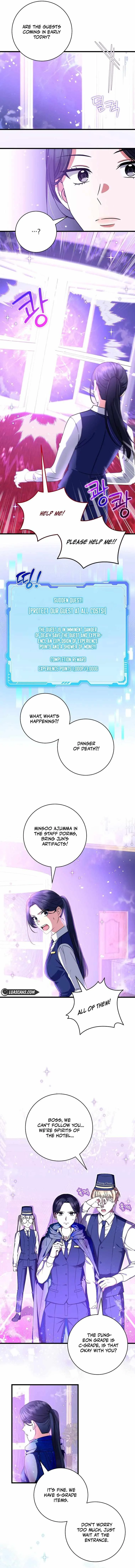 Welcome to Dungeon Hotel Chapter 14 page 13