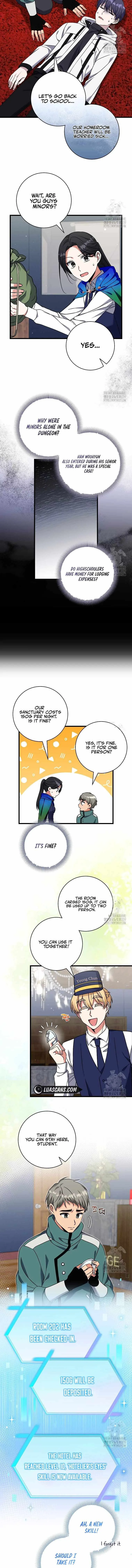 Welcome to Dungeon Hotel Chapter 19 page 9