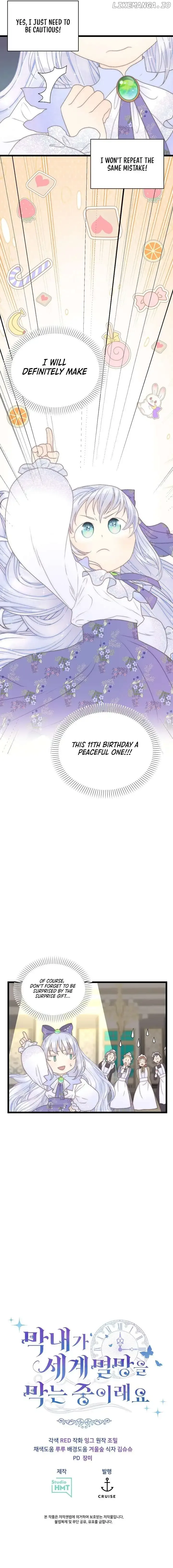 The Youngest Child of the Family Is Preventing the World From Ending Chapter 22 page 10