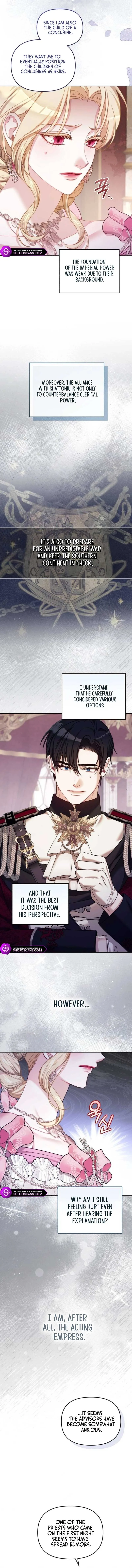 I Was The Acting Empress But I Spent The First Night With Him Chapter 9 page 6