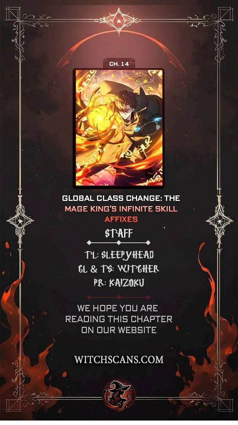 Global Class Transition: The Magic King's Skills Have Infinite Affixes Chapter 14 page 1