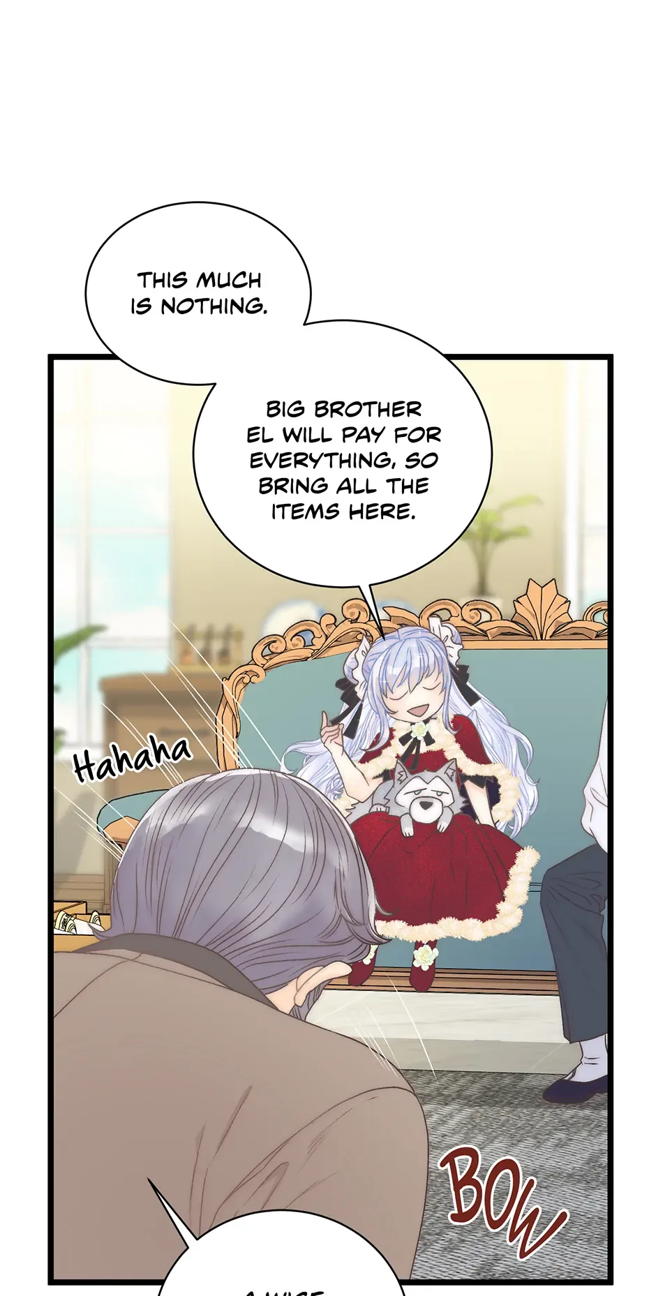 The Youngest Child of the Family Is Preventing the World From Ending Chapter 26 page 73