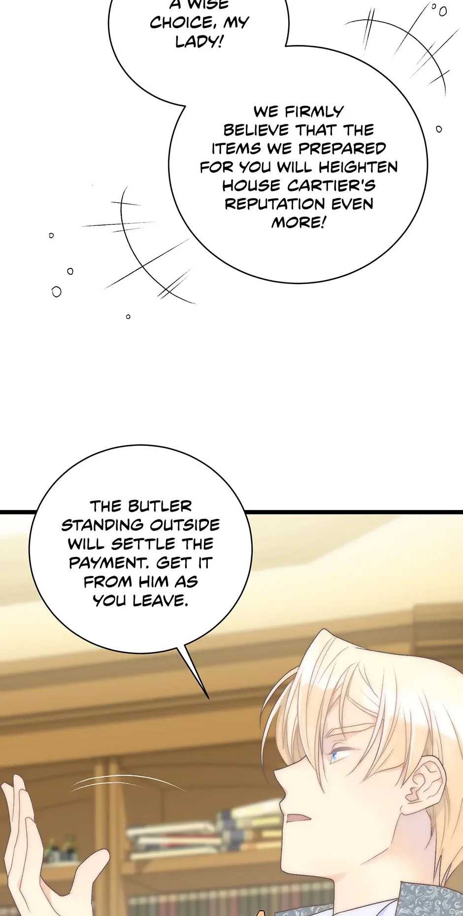 The Youngest Child of the Family Is Preventing the World From Ending Chapter 26 page 74
