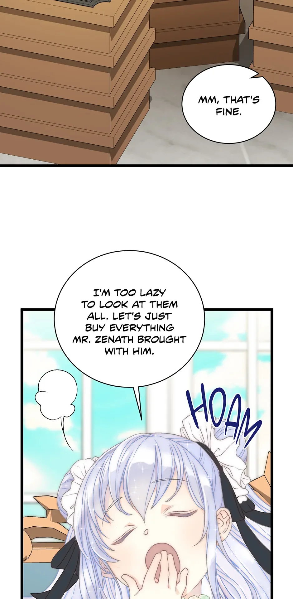 The Youngest Child of the Family Is Preventing the World From Ending Chapter 26 page 70