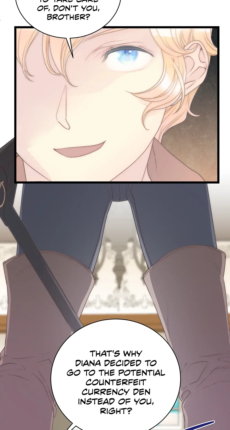 The Youngest Child of the Family Is Preventing the World From Ending Chapter 27 page 4