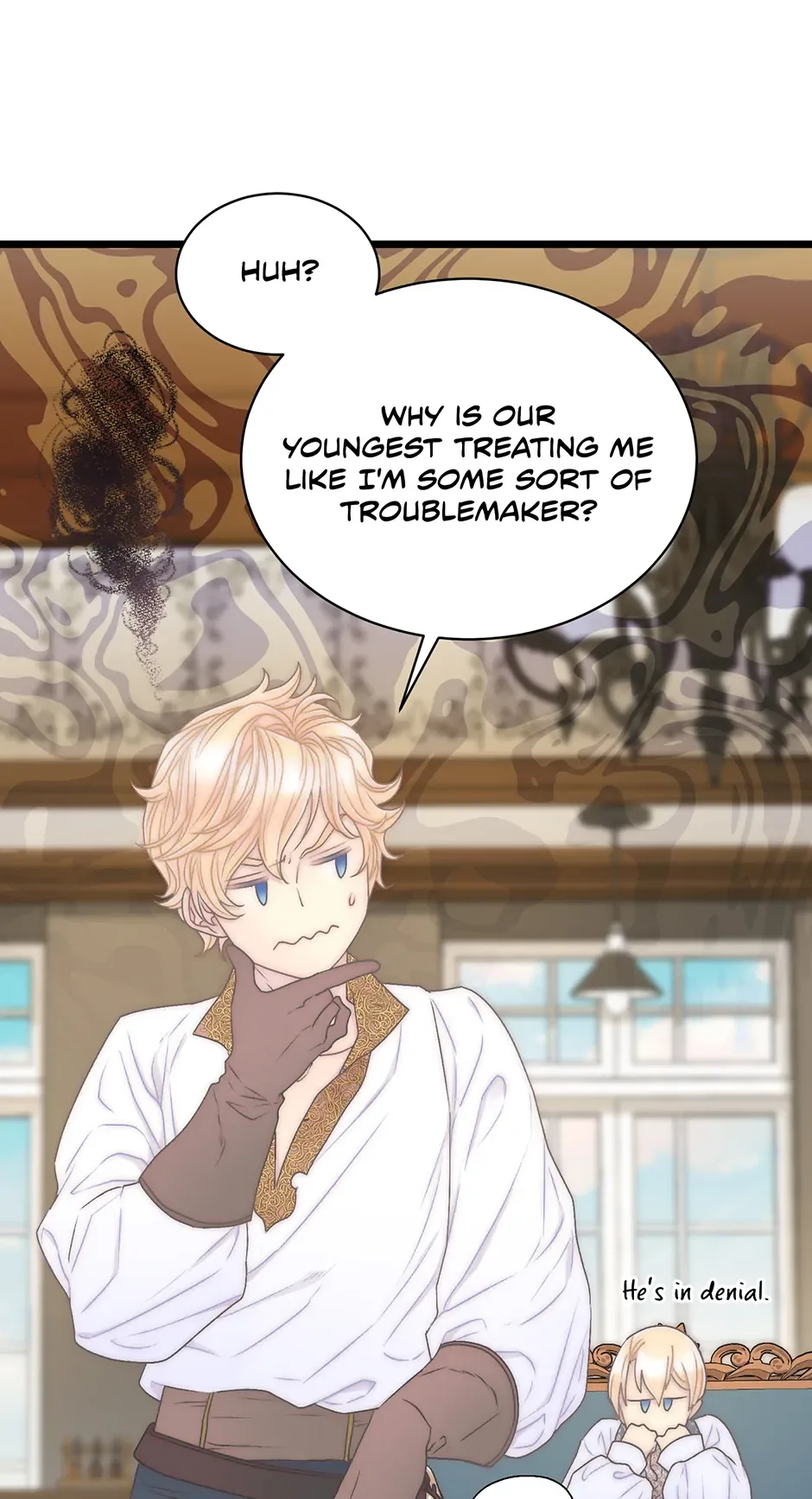 The Youngest Child of the Family Is Preventing the World From Ending Chapter 27 page 21