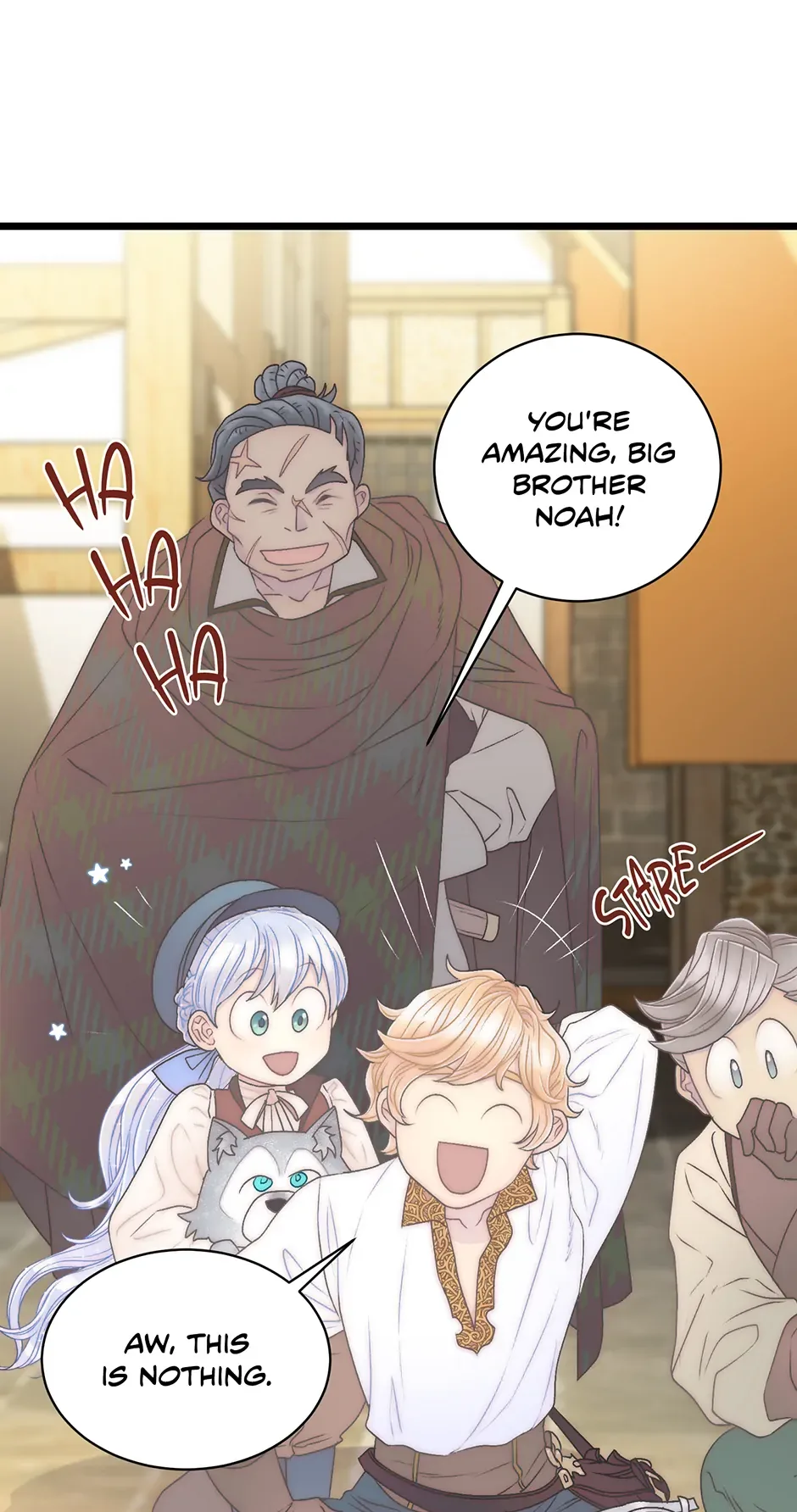 The Youngest Child of the Family Is Preventing the World From Ending Chapter 27 page 47