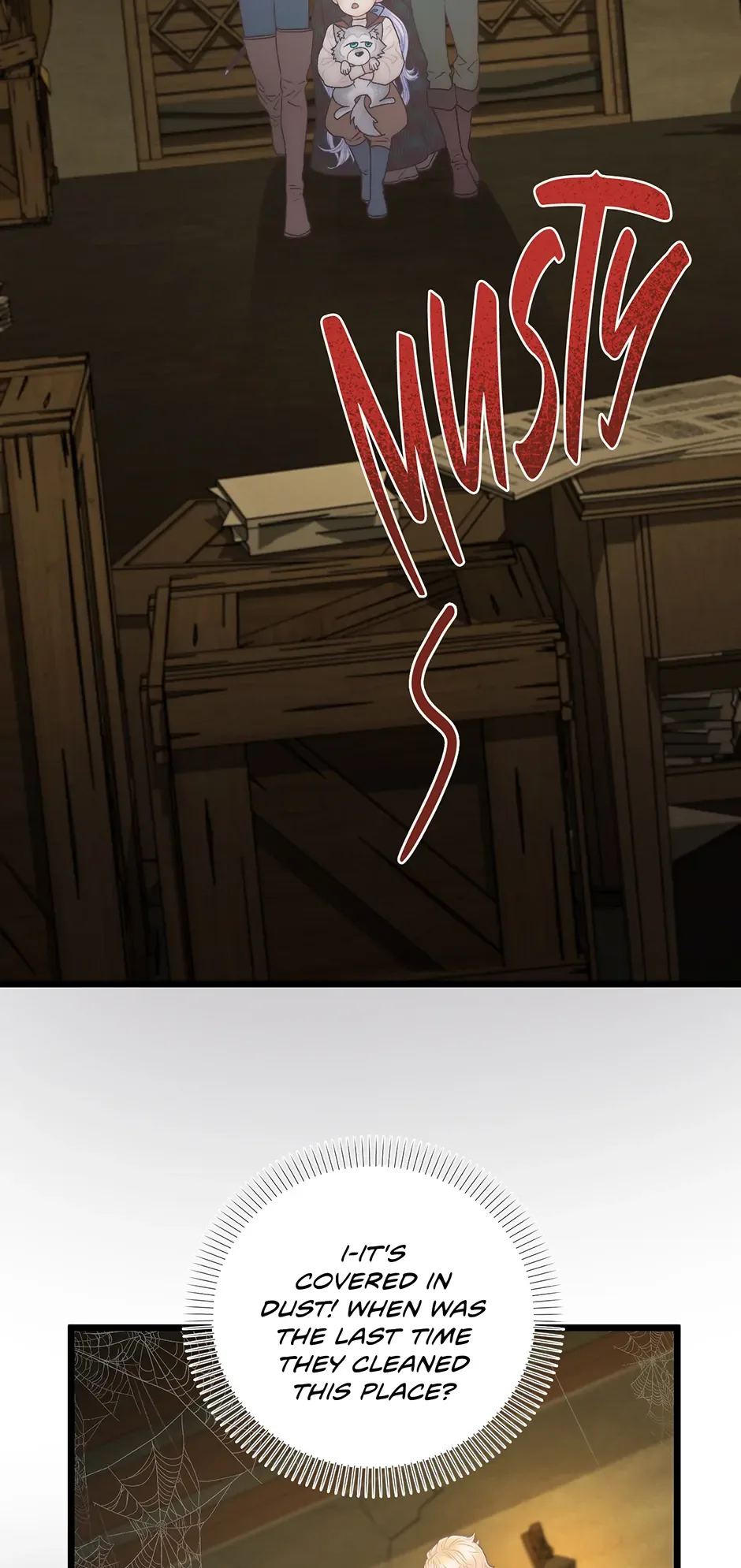 The Youngest Child of the Family Is Preventing the World From Ending Chapter 27 page 55