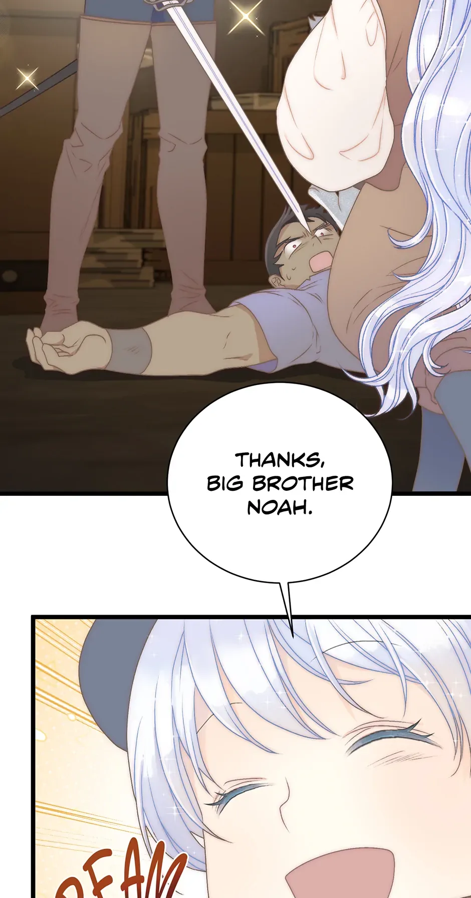 The Youngest Child of the Family Is Preventing the World From Ending Chapter 28 page 54