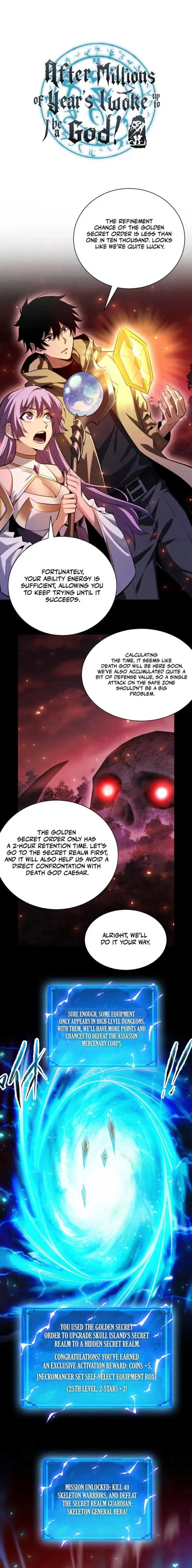 I Awoke as a God After Auto Battling For a Million Years Chapter 29 page 2