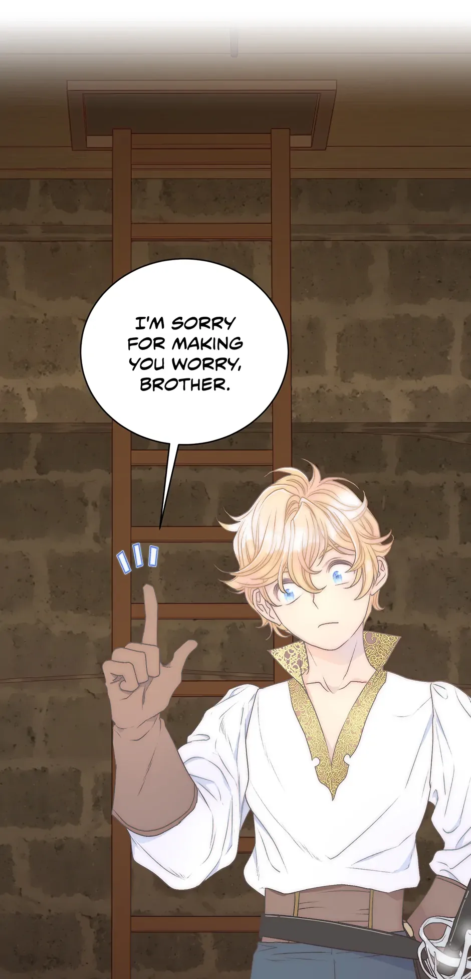 The Youngest Child of the Family Is Preventing the World From Ending Chapter 30 page 22