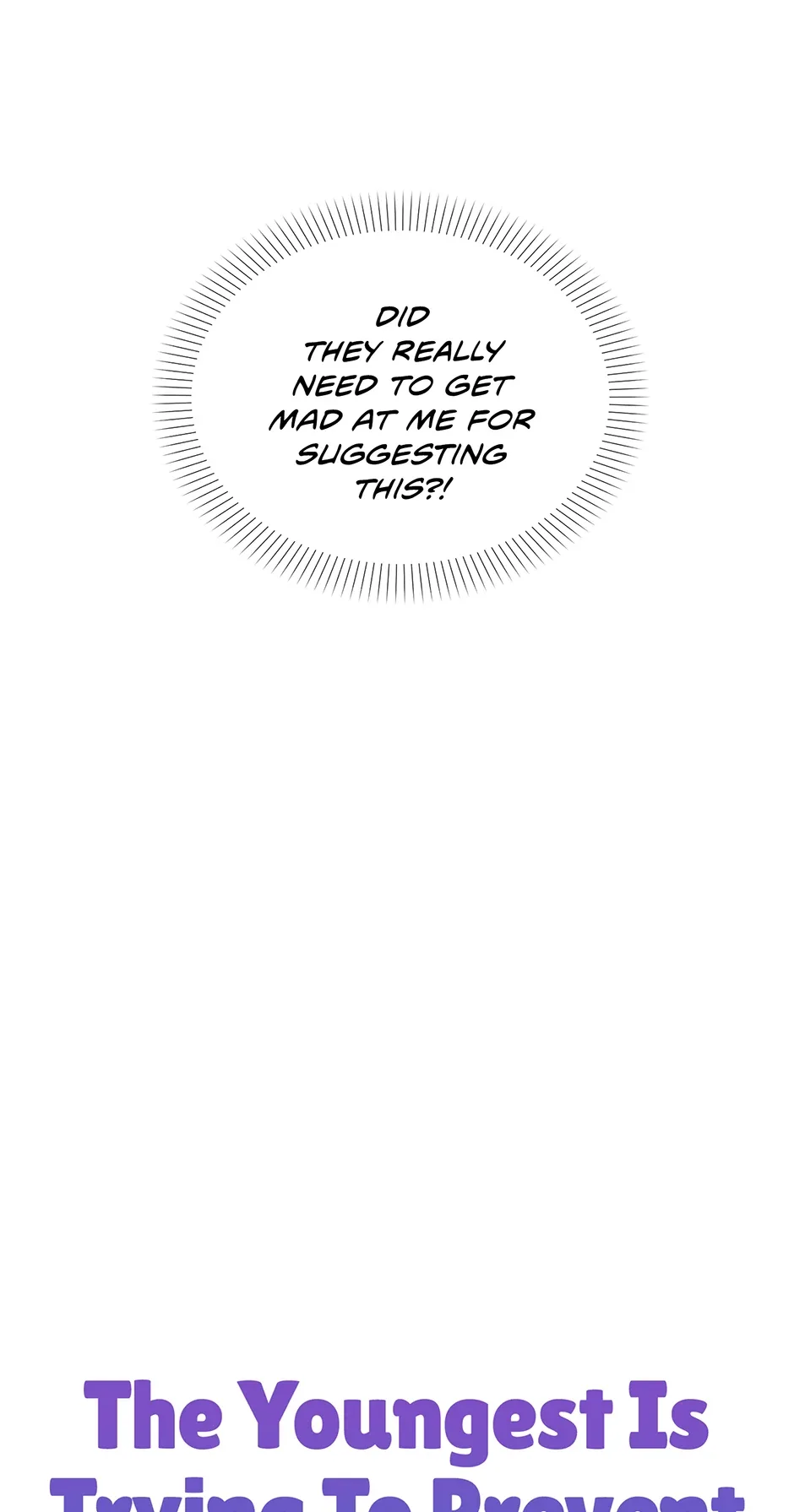 The Youngest Child of the Family Is Preventing the World From Ending Chapter 31 page 15