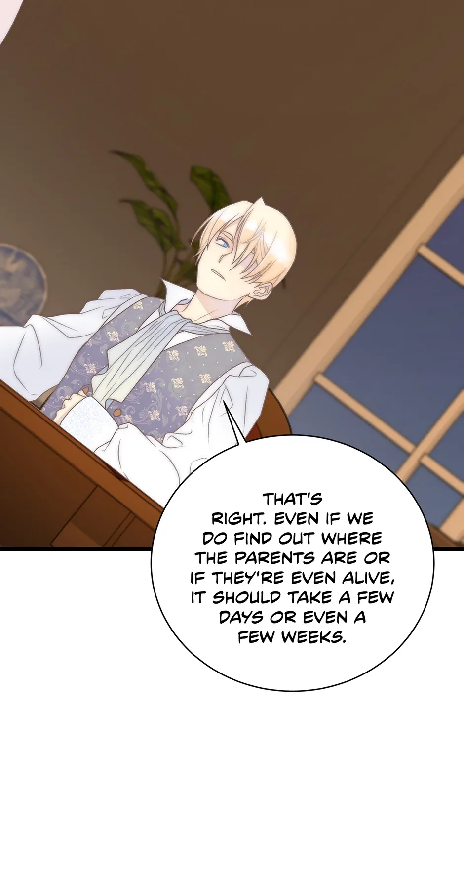 The Youngest Child of the Family Is Preventing the World From Ending Chapter 31 page 56