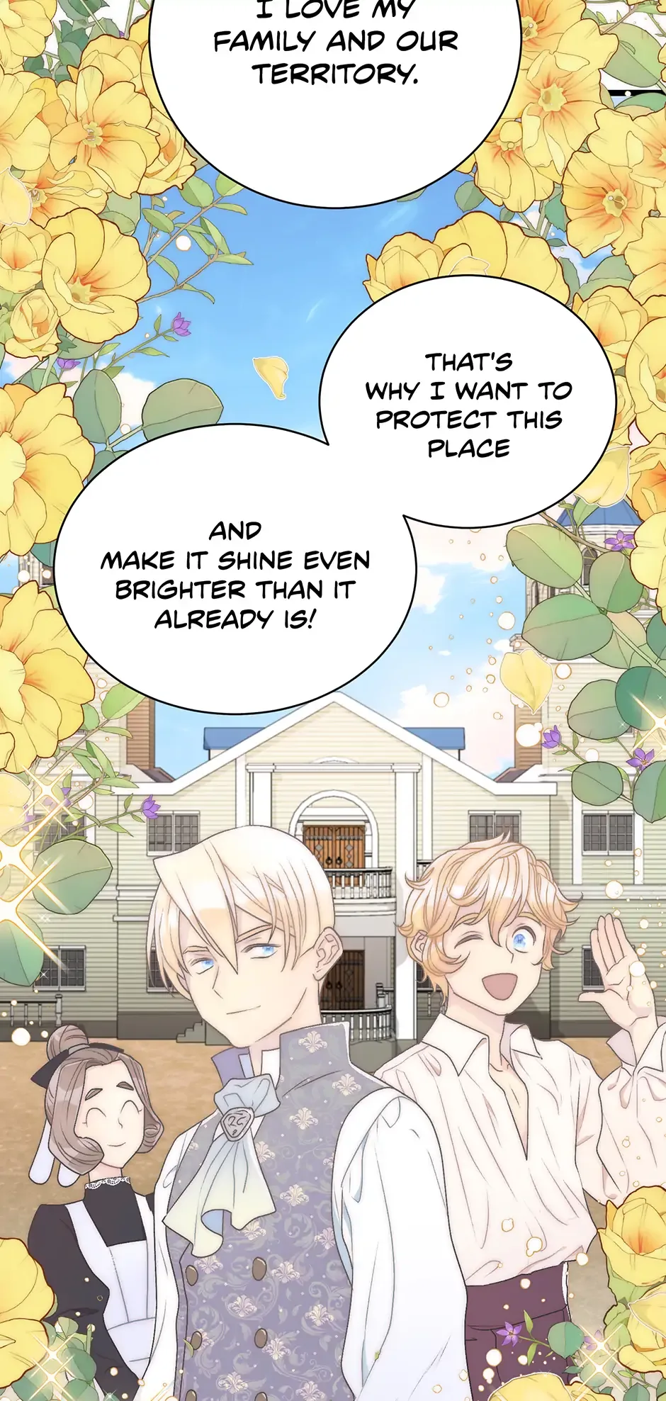 The Youngest Child of the Family Is Preventing the World From Ending Chapter 32 page 69