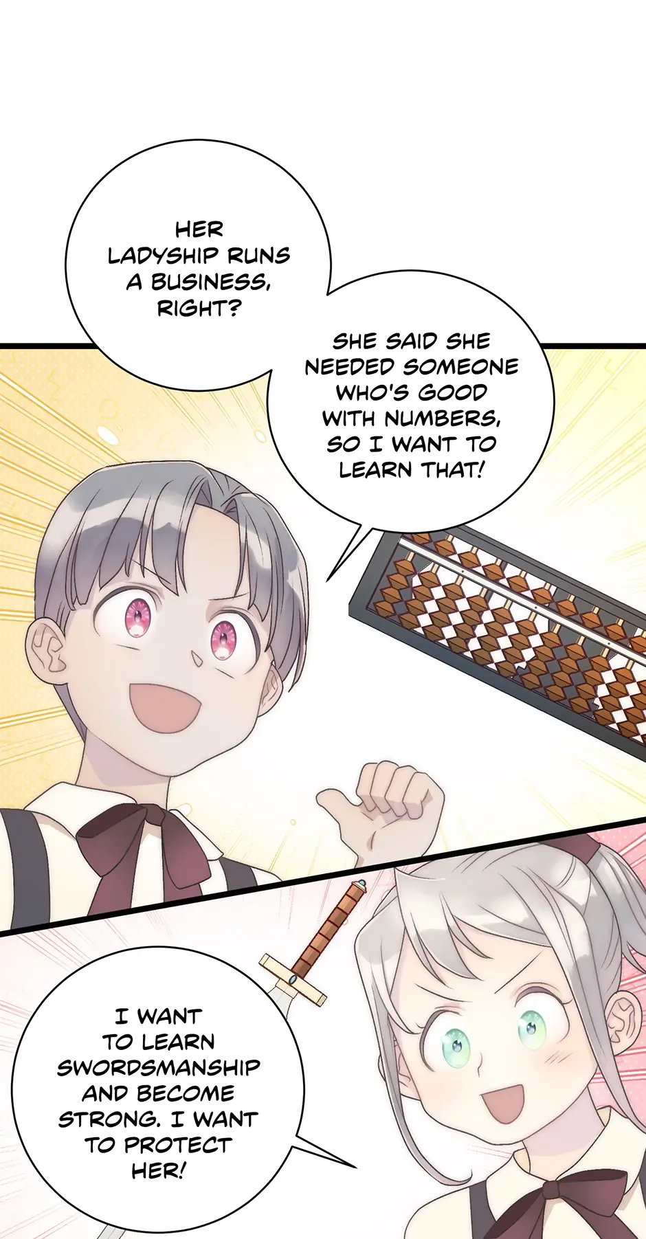 The Youngest Child of the Family Is Preventing the World From Ending Chapter 32 page 84