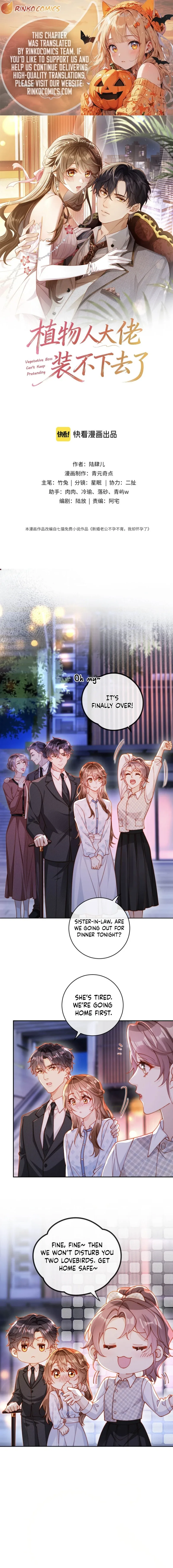 The Vegetative Bigshot Can’t Pretend Anymore Chapter 34 page 1