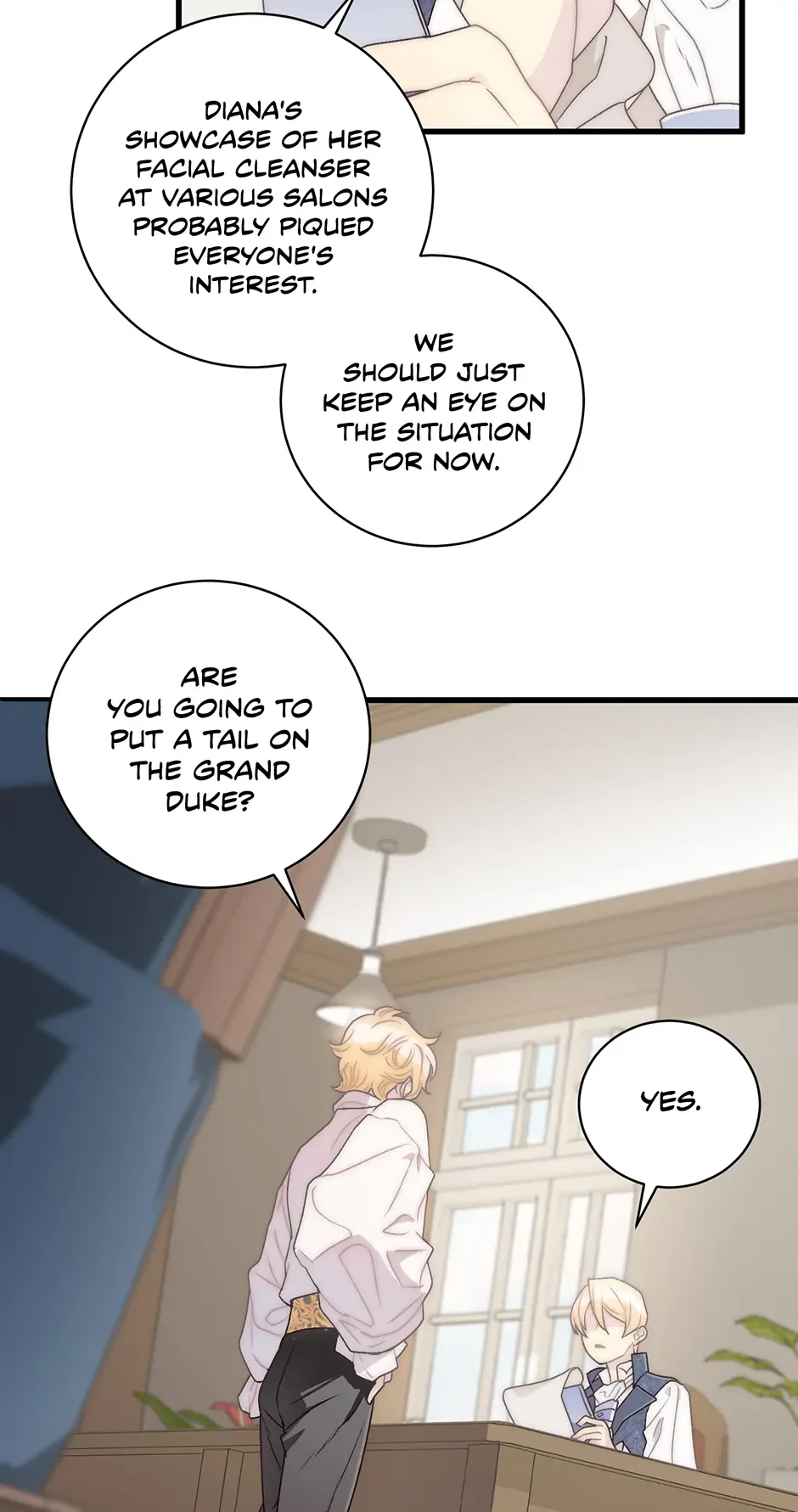 The Youngest Child of the Family Is Preventing the World From Ending Chapter 36 page 18