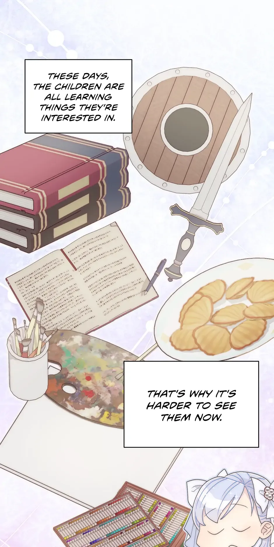 The Youngest Child of the Family Is Preventing the World From Ending Chapter 37 page 17