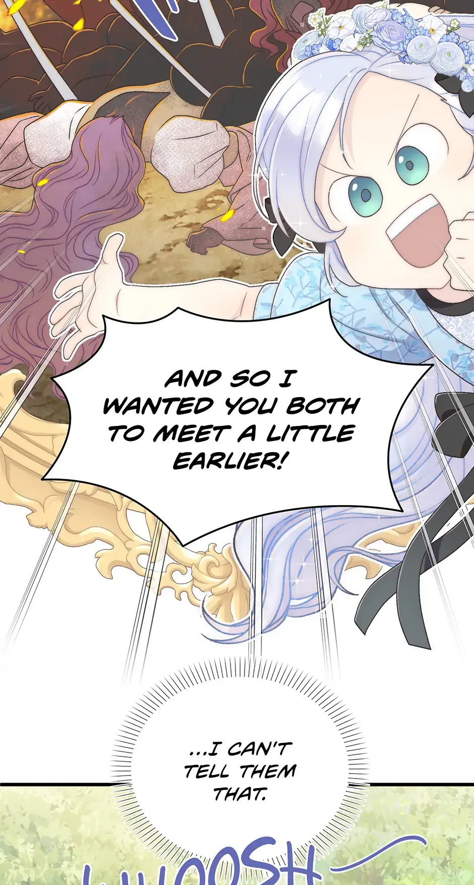 The Youngest Child of the Family Is Preventing the World From Ending Chapter 40 page 48