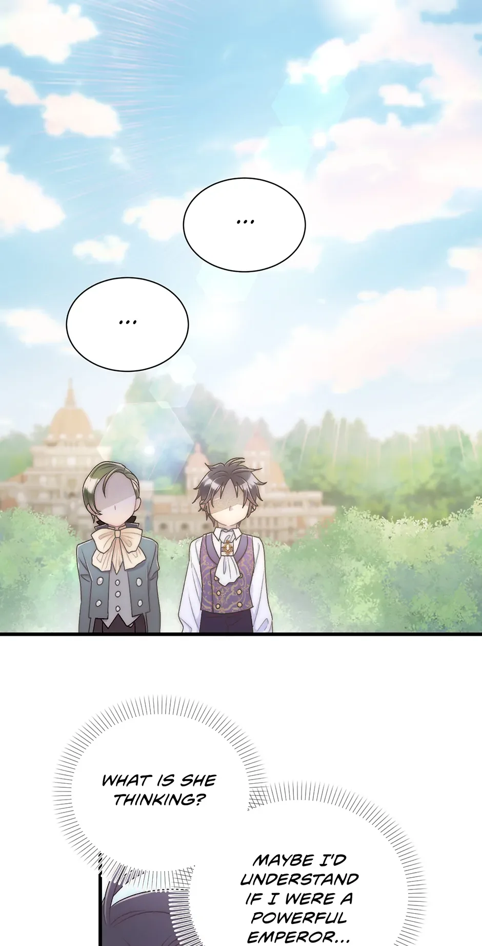 The Youngest Child of the Family Is Preventing the World From Ending Chapter 40 page 57