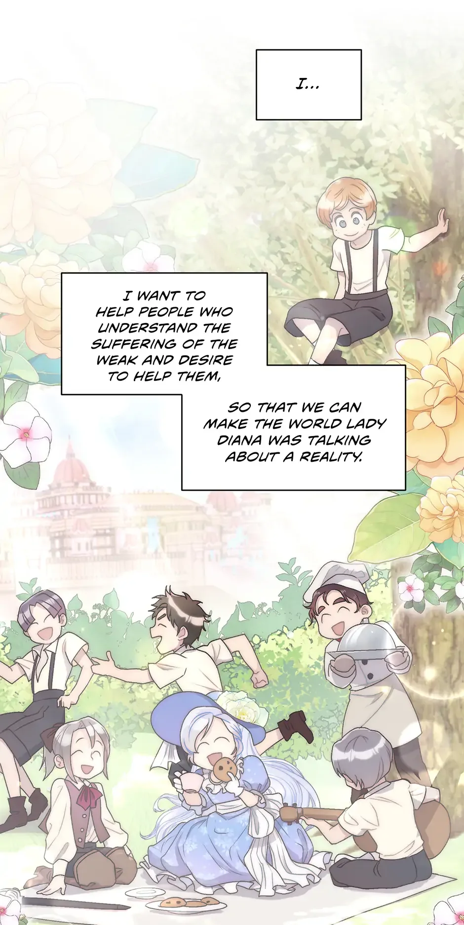 The Youngest Child of the Family Is Preventing the World From Ending Chapter 40 page 71