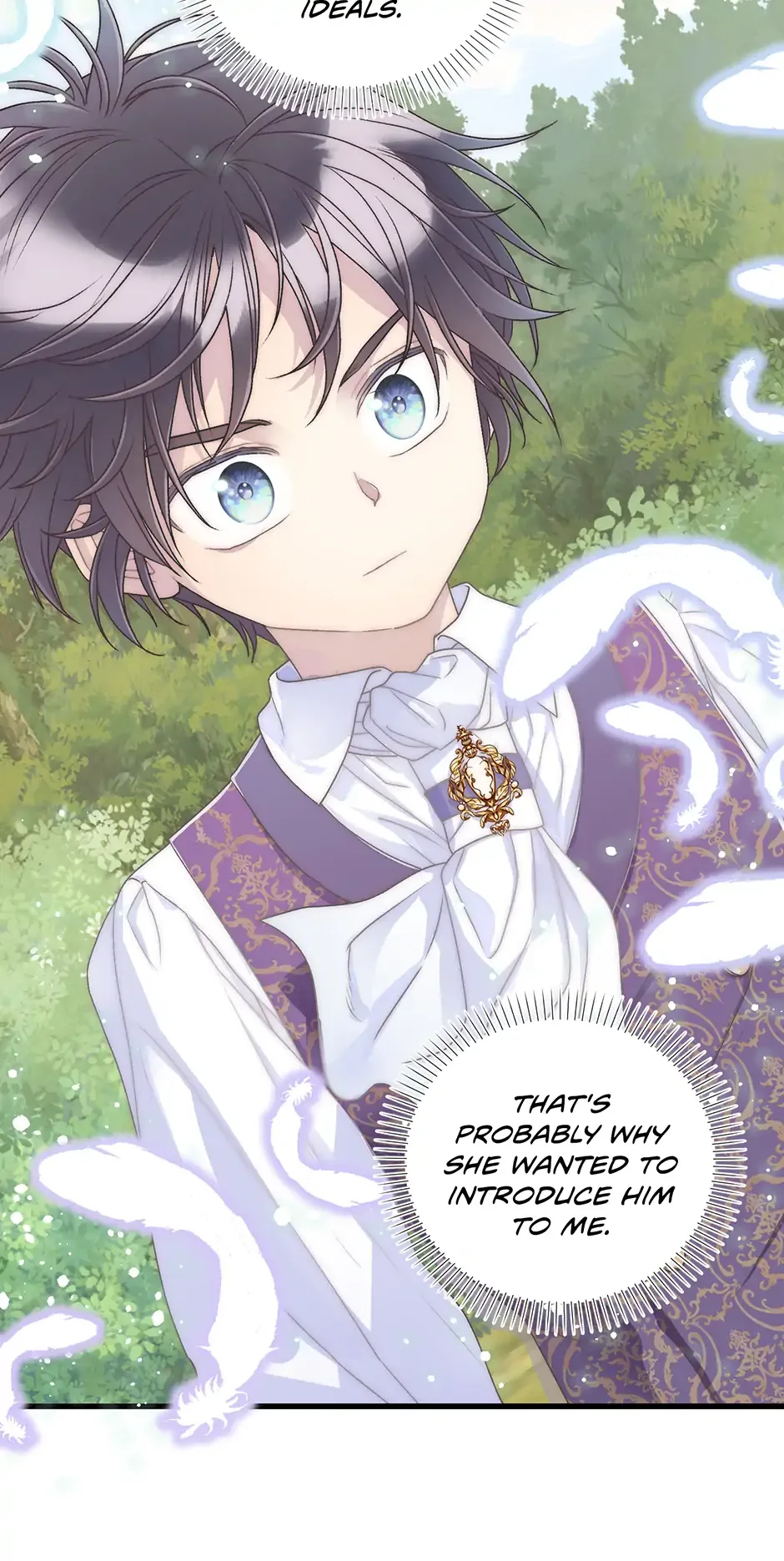 The Youngest Child of the Family Is Preventing the World From Ending Chapter 40 page 74
