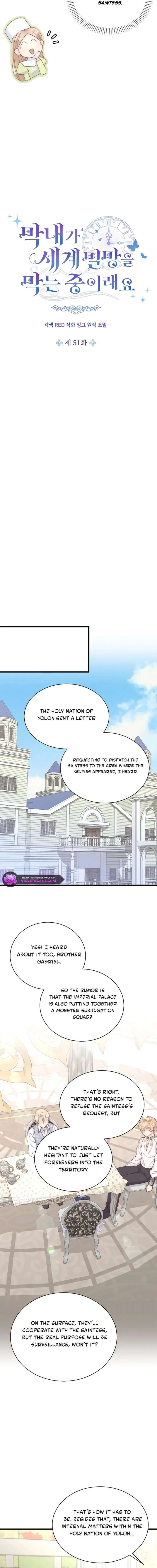 The Youngest Child of the Family Is Preventing the World From Ending Chapter 51 page 8