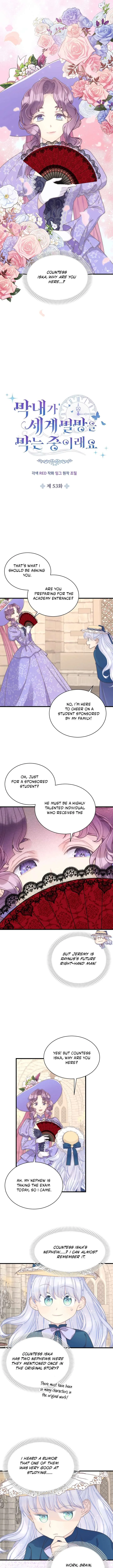 The Youngest Child of the Family Is Preventing the World From Ending Chapter 53 page 8