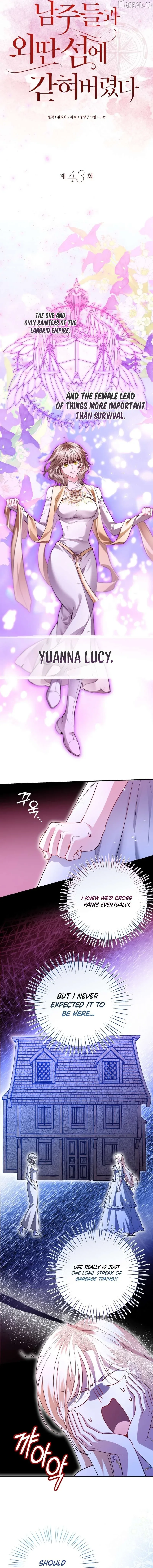 I’m Stuck on a Remote Island With the Male Leads Chapter 43 page 7