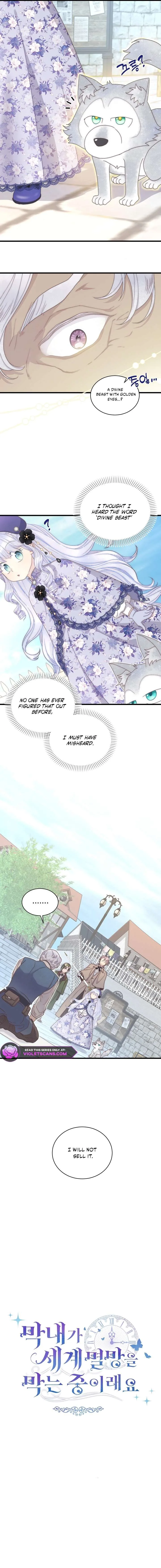 The Youngest Child of the Family Is Preventing the World From Ending Chapter 55 page 18