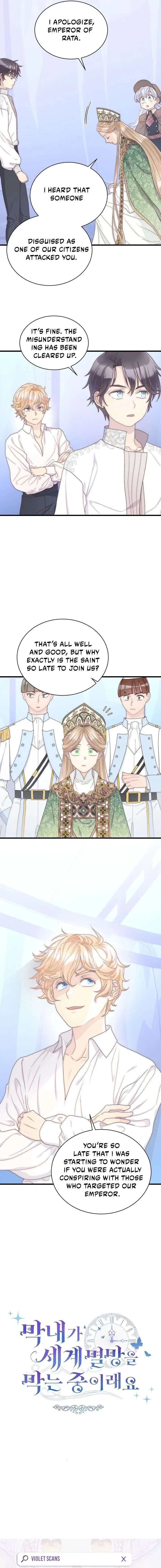 The Youngest Child of the Family Is Preventing the World From Ending Chapter 62 page 16