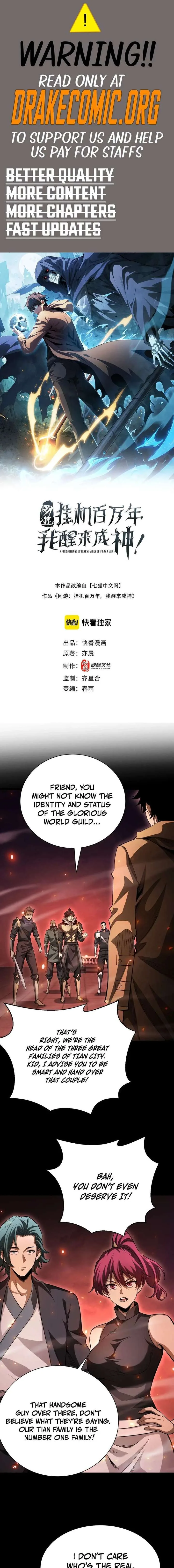 I Awoke as a God After Auto Battling For a Million Years Chapter 67 page 1