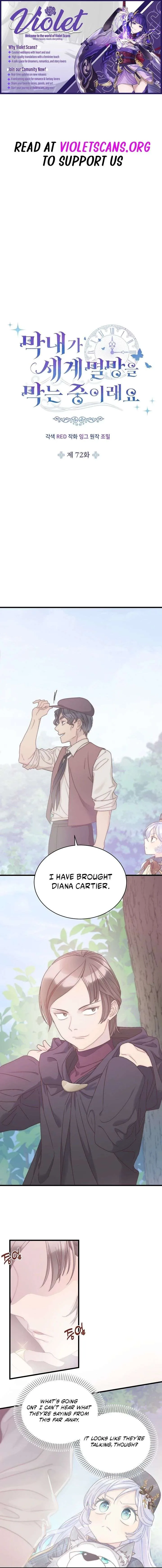 The Youngest Child of the Family Is Preventing the World From Ending Chapter 72 page 1