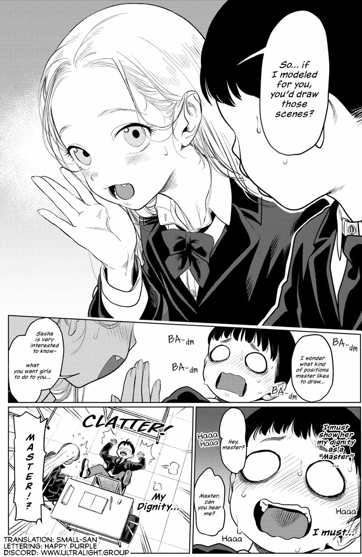 Sasha and Her Otaku Classmate Chapter 3 page 4