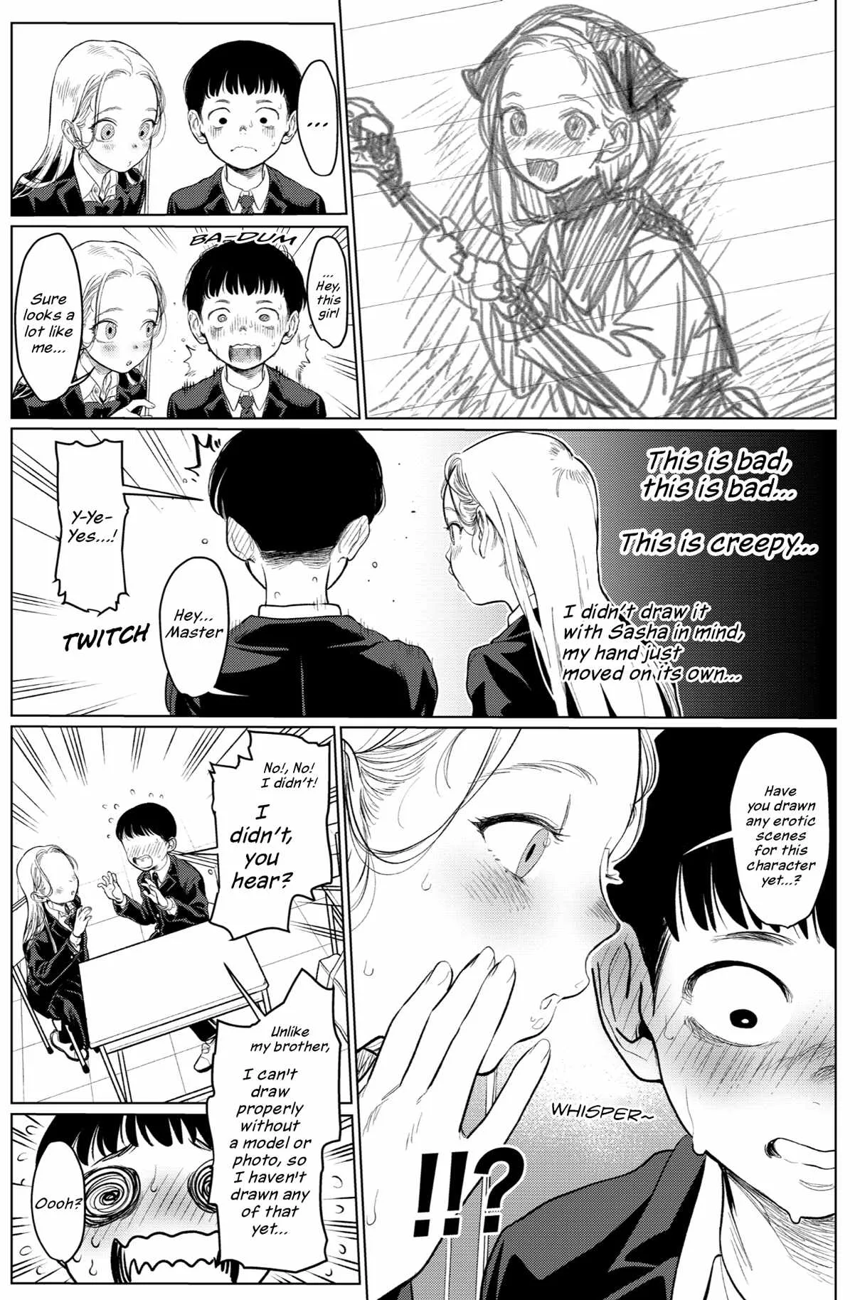 Sasha and Her Otaku Classmate Chapter 3 page 3