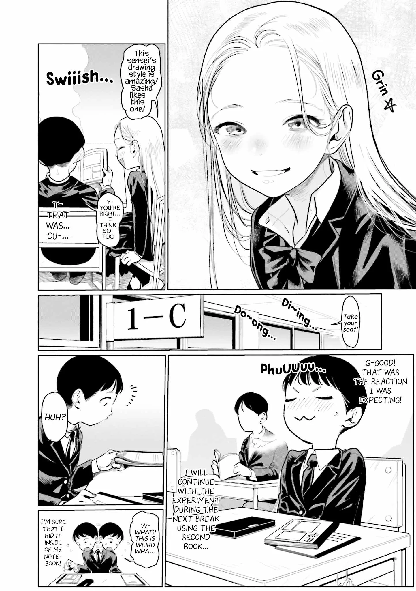 Sasha and Her Otaku Classmate Chapter 7 page 2