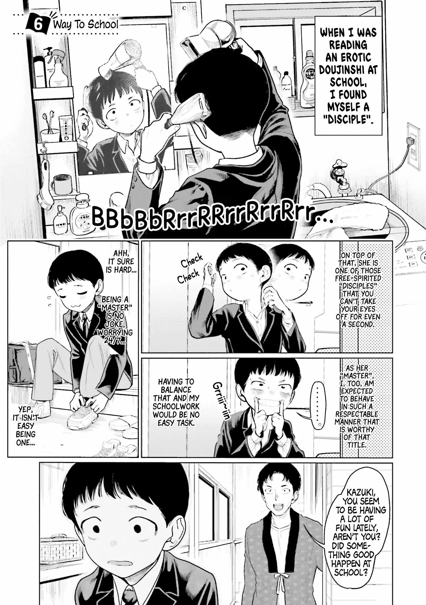Sasha and Her Otaku Classmate Chapter 6 page 1