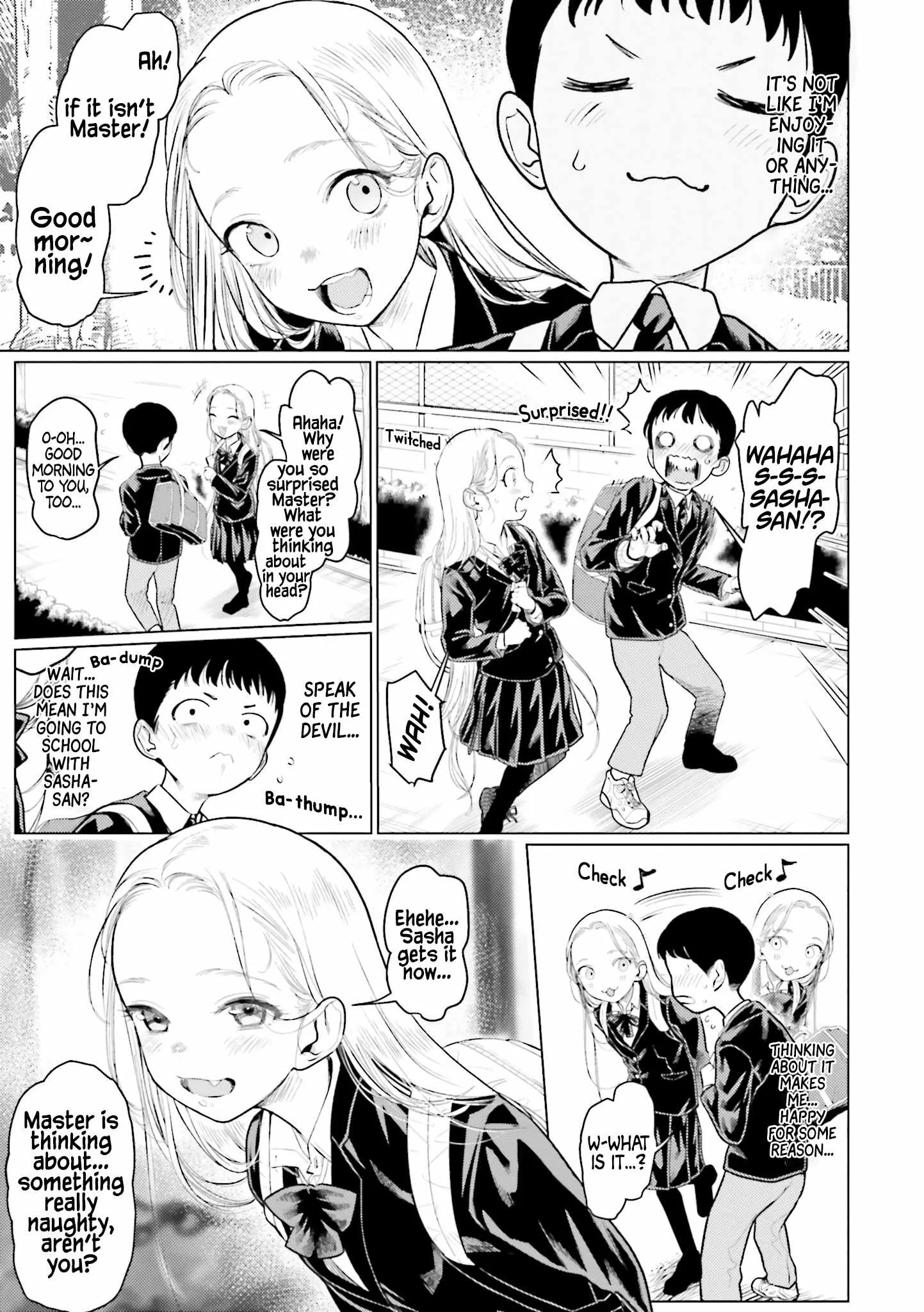 Sasha and Her Otaku Classmate Chapter 6 page 3