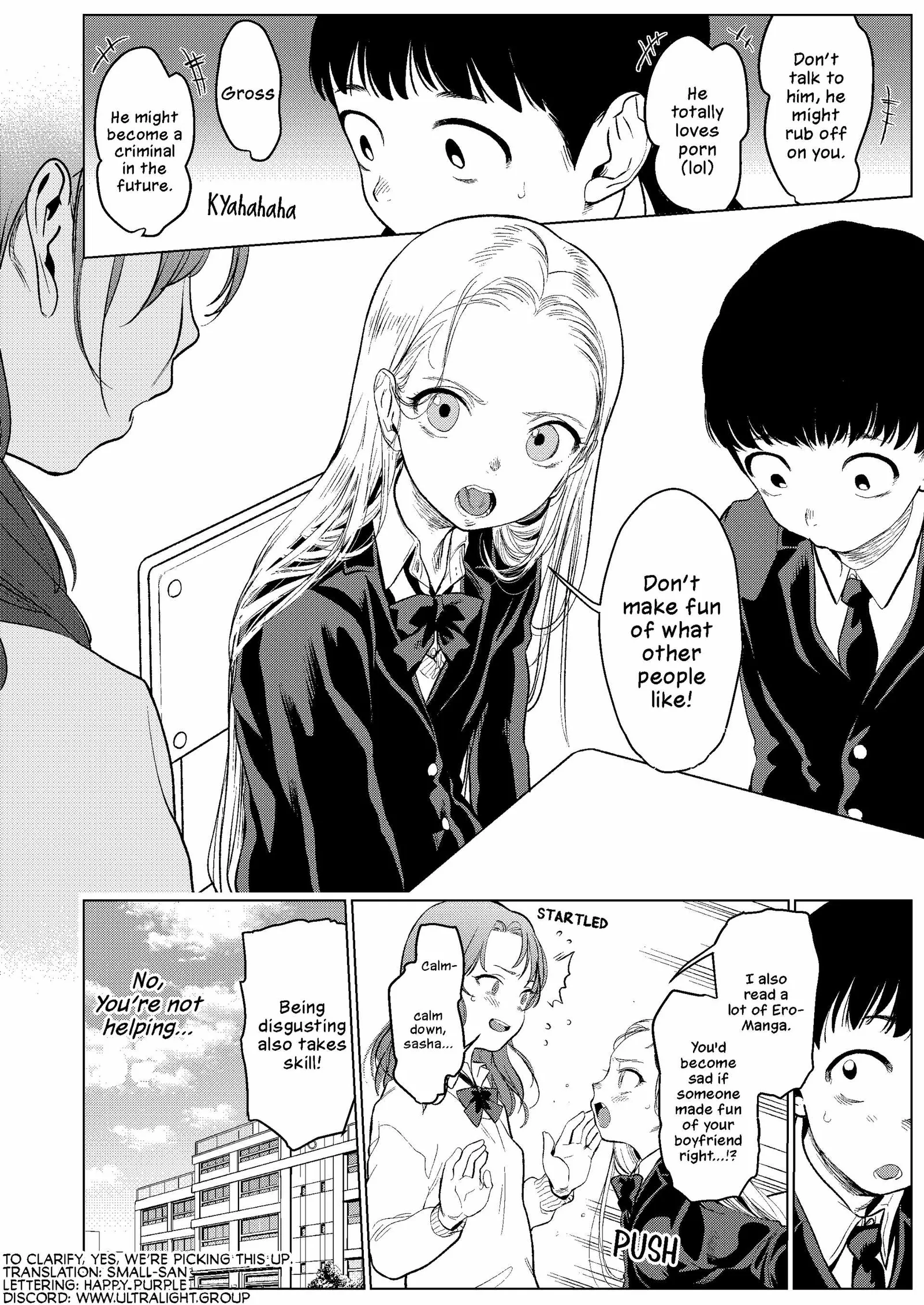 Sasha and Her Otaku Classmate Chapter 2 page 4