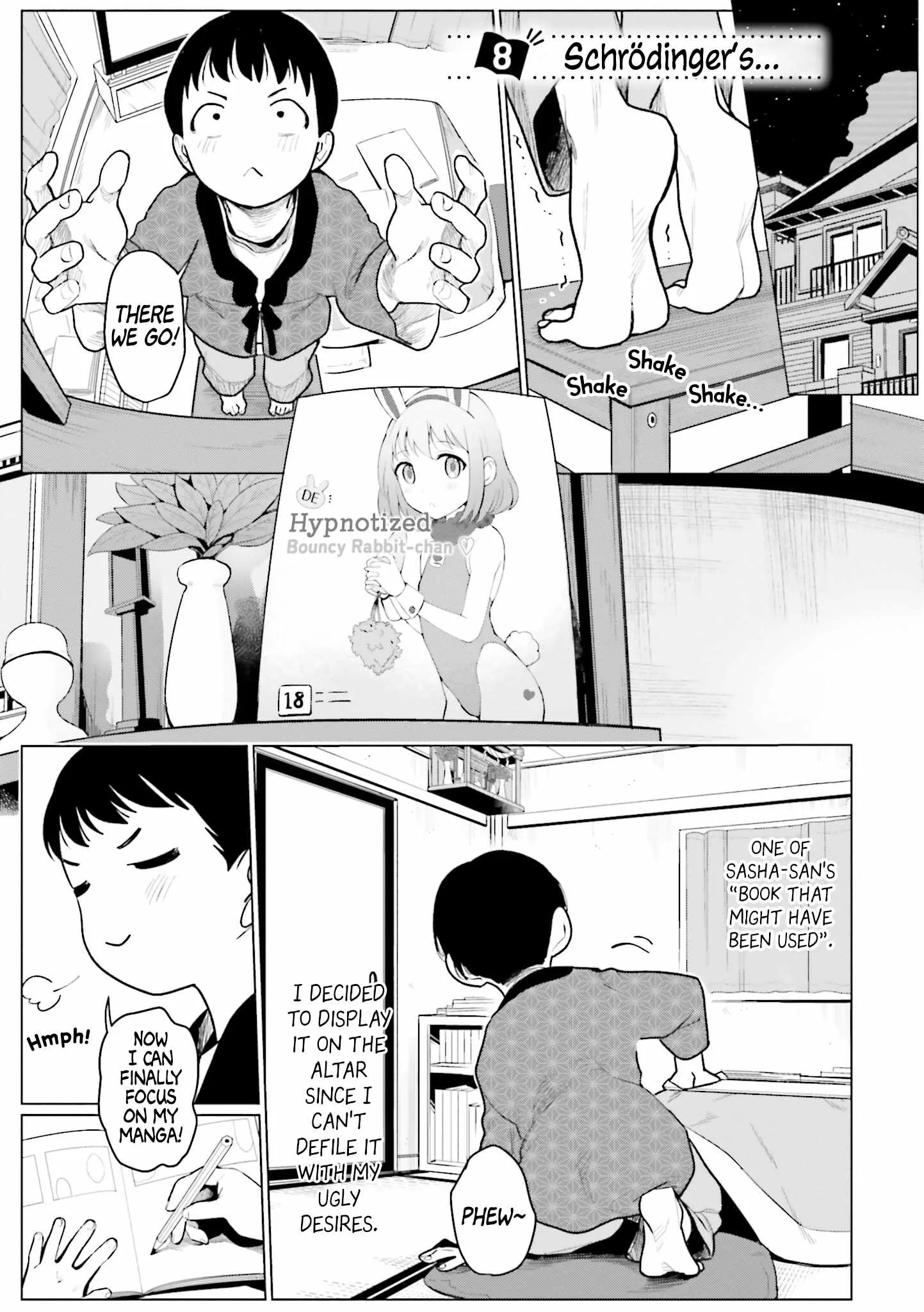 Sasha and Her Otaku Classmate Chapter 8 page 1