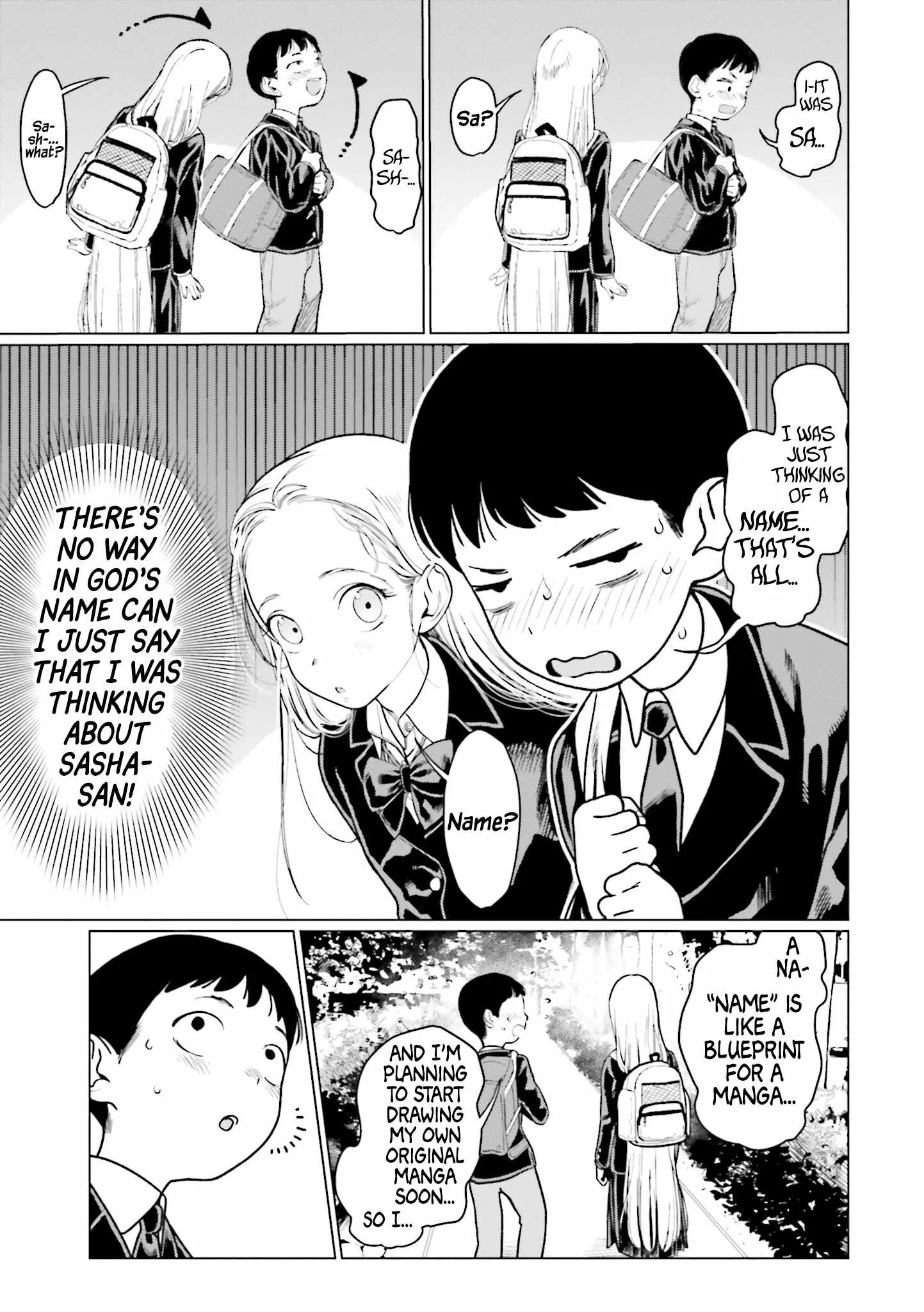 Sasha and Her Otaku Classmate Chapter 6 page 5