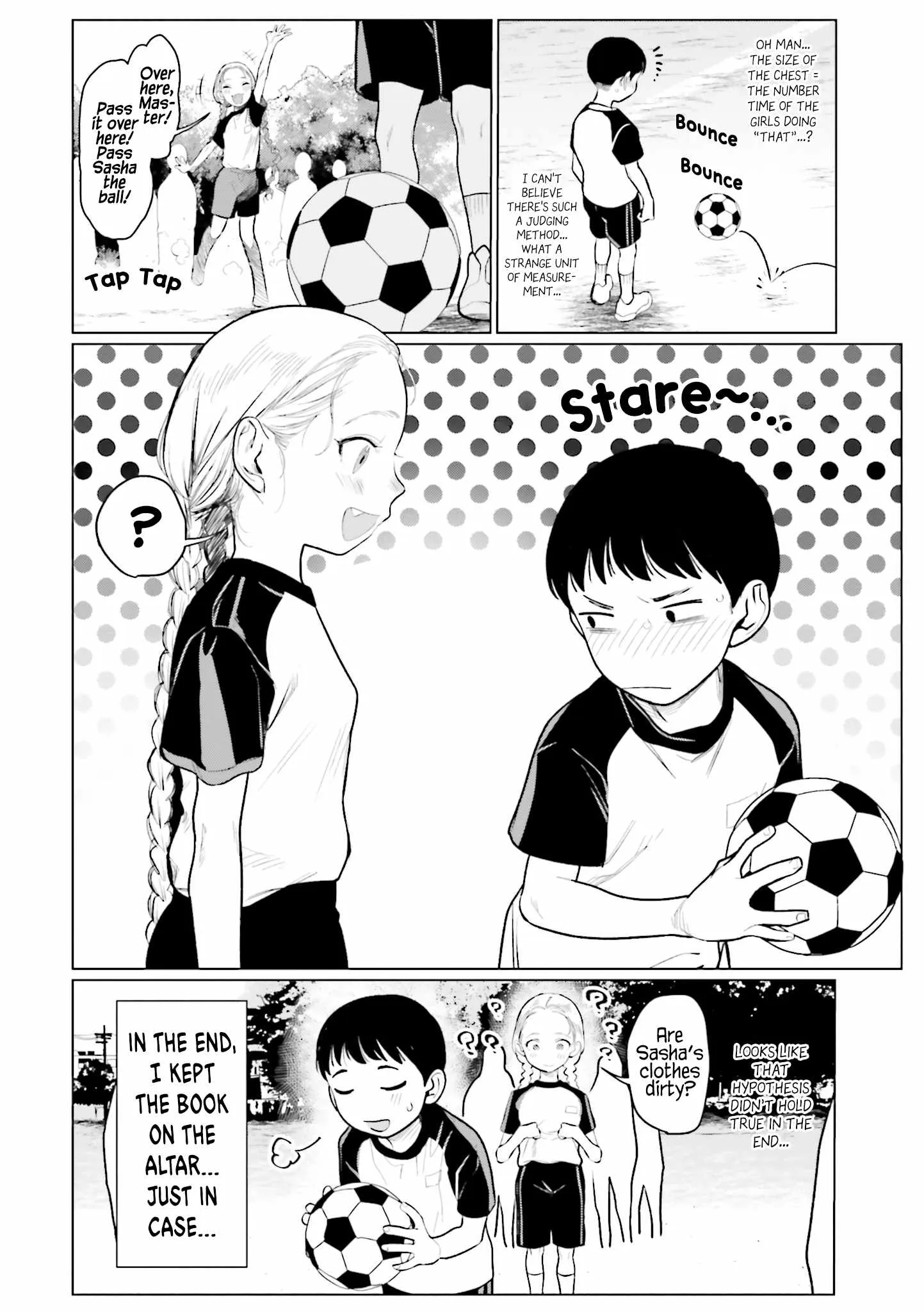 Sasha and Her Otaku Classmate Chapter 8 page 4