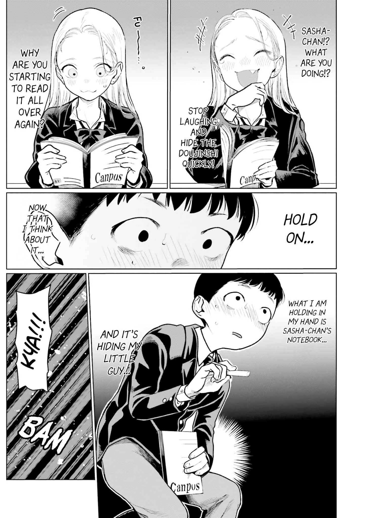 Sasha and Her Otaku Classmate Chapter 7 page 7