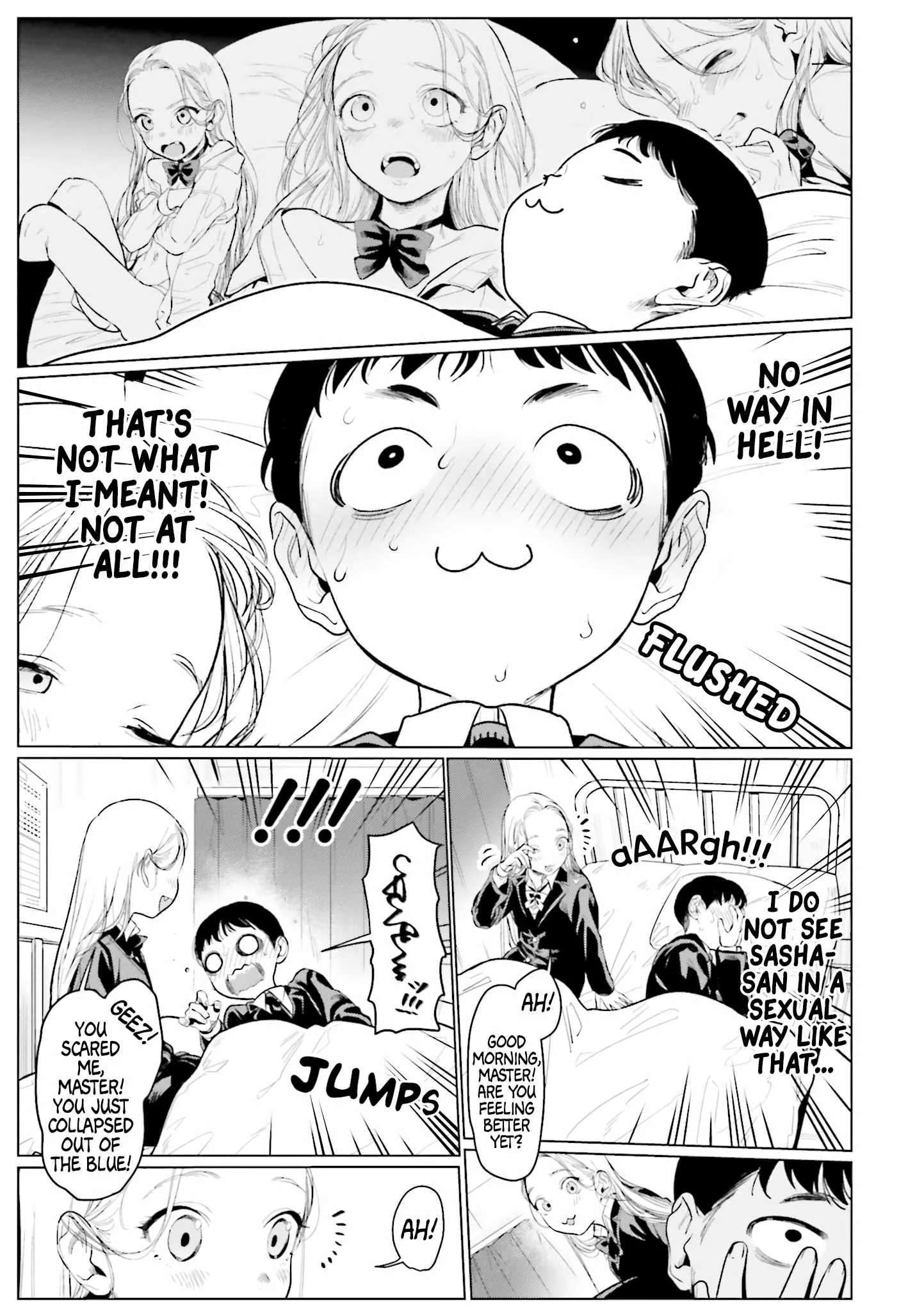 Sasha and Her Otaku Classmate Chapter 4 page 3