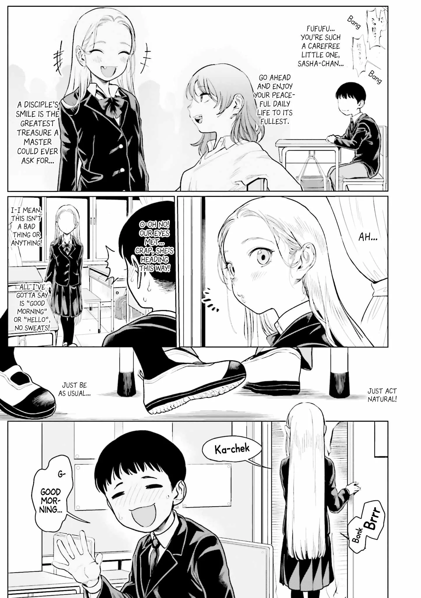 Sasha and Her Otaku Classmate Chapter 9 page 3