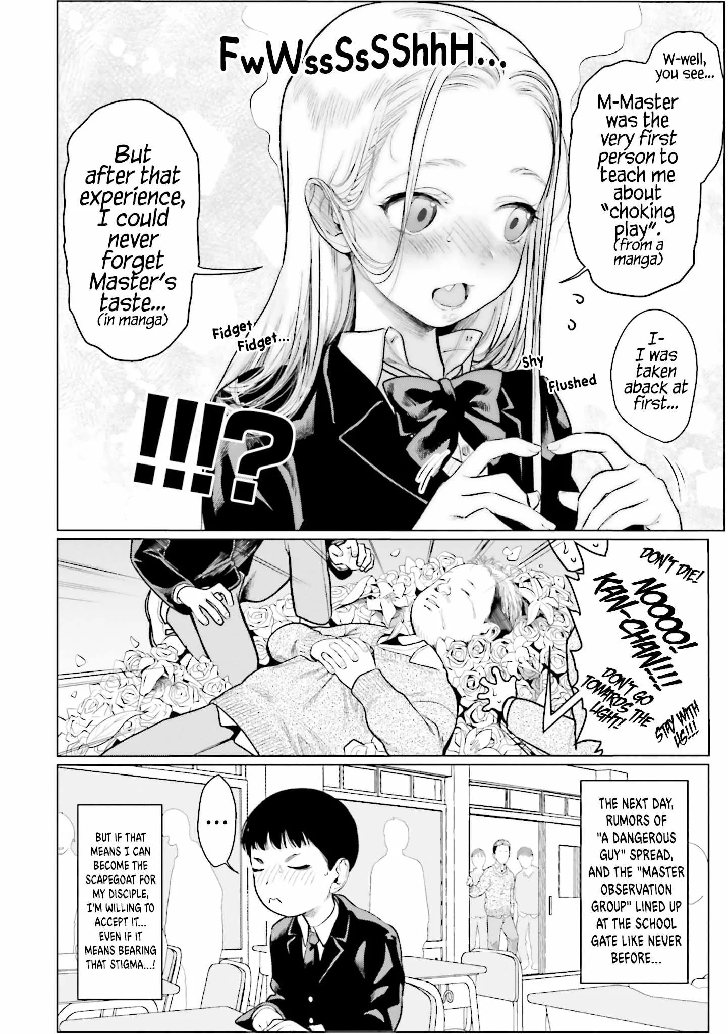 Sasha and Her Otaku Classmate Chapter 9 page 8